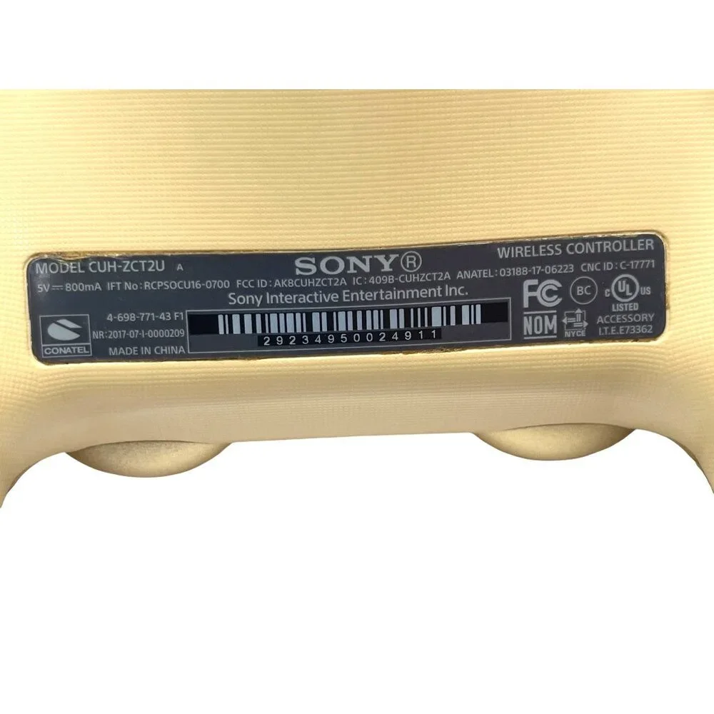 Gold Sony DualShock 4 Wireless Controller For PS4 Model CUH-ZCT2U 7s